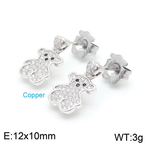Stainless steel TOU*S Earring D200826-ED-121S