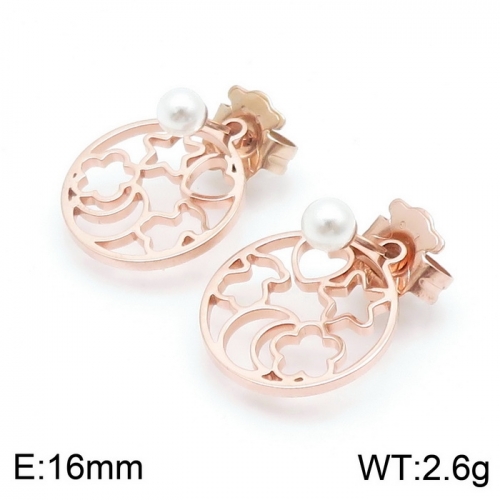 Stainless steel TOU*S Earring D200826-ED-123R