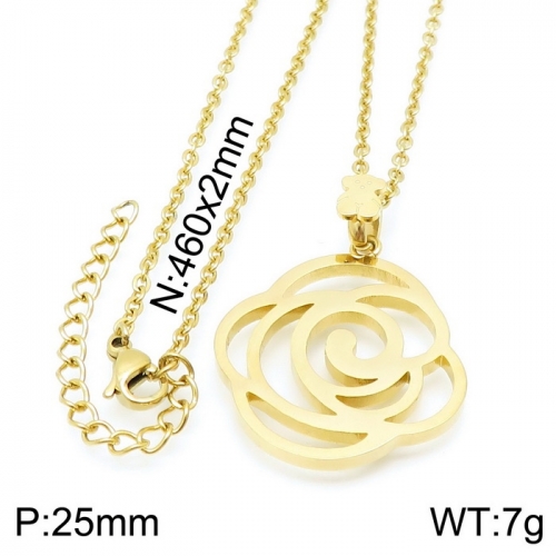 Stainless steel TOU*S Necklace D200826-XL-075G