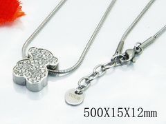 Stainless steel Tou*s Necklace XL-077S