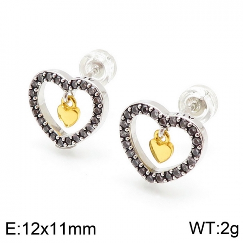 Stainless steel Tou*s Earring ED-127S
