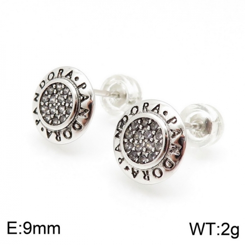 Stainless steel Pandor*a Earring ED-125S