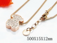 Stainless steel Tou*s Necklace XL-077R