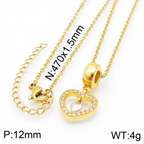 Stainless steel Tou*s Necklace XL-080G