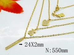 Stainless steel Tou*s Necklace XL-083G