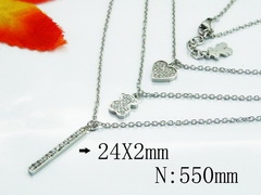 Stainless steel Tou*s Necklace XL-083S