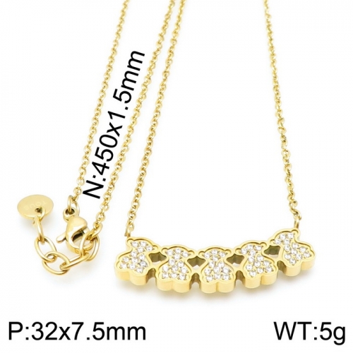 Stainless Steel Tou*s  Necklace D201020-XL-082G