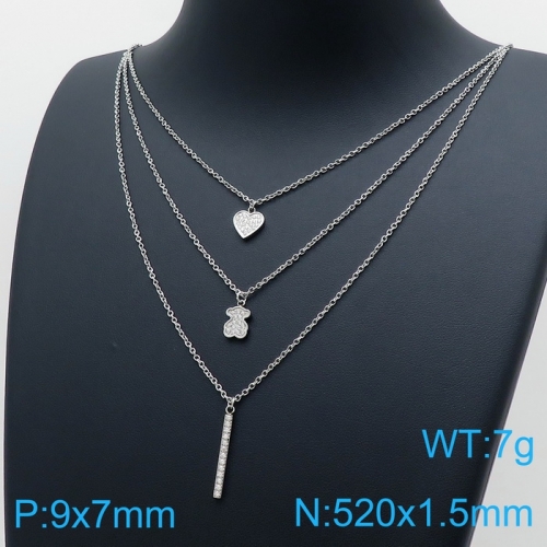 Stainless Steel Tou*s  Necklace D201020-XL-083S