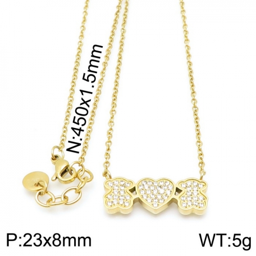 Stainless Steel Tou*s  Necklace D201020-XL-087G