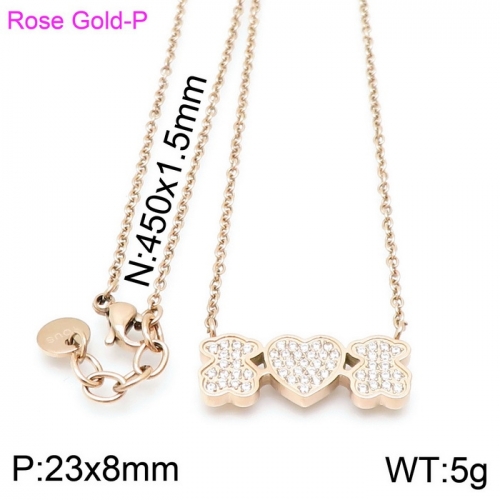 Stainless Steel Tou*s  Necklace D201020-XL-087R