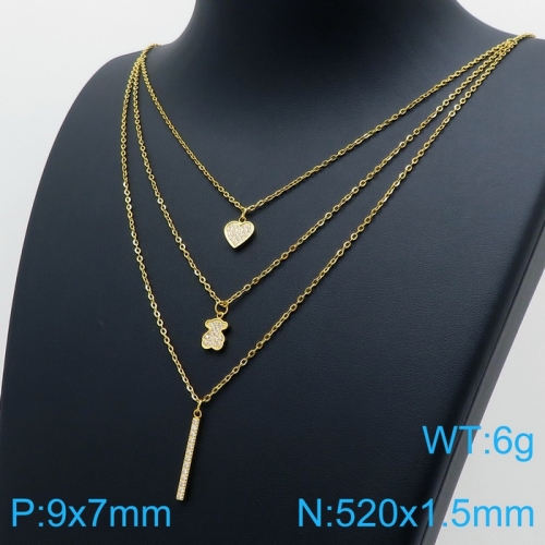 Stainless Steel Tou*s  Necklace D201020-XL-083G