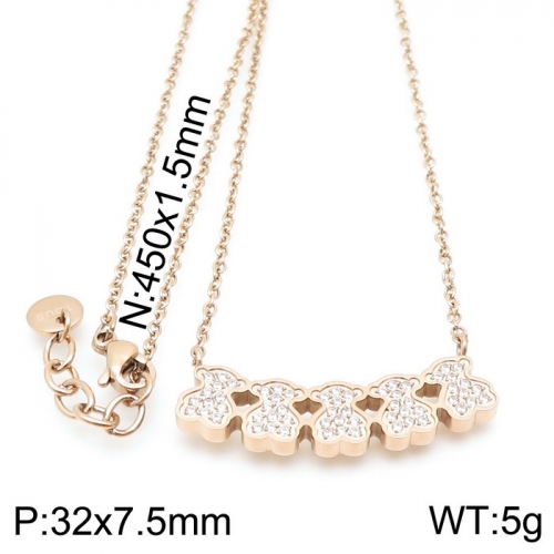 Stainless Steel Tou*s  Necklace D201020-XL-082R