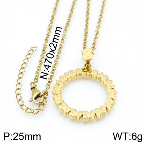 Stainless Steel Tou*s  Necklace D201020-XL-085G