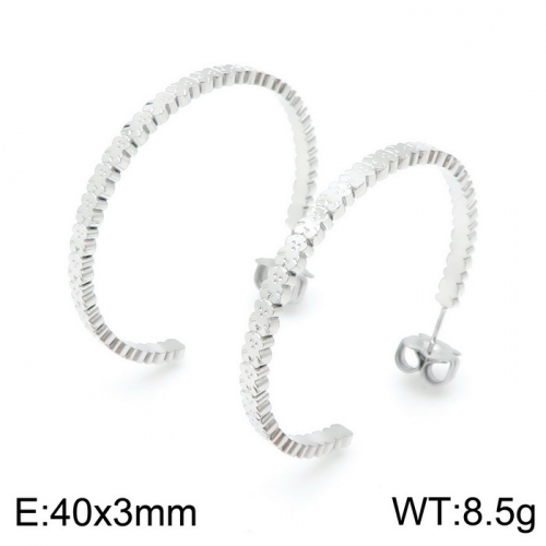 Stainless Steel Tou*s Earring D201020-ED-131S