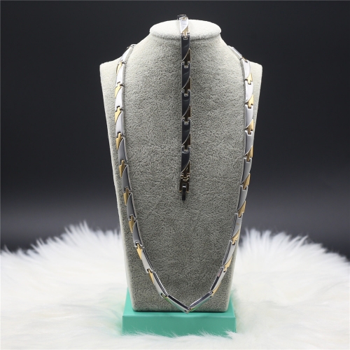 Stainless steel Necklace+Bracelet jewelry set H201126-1I7A8021