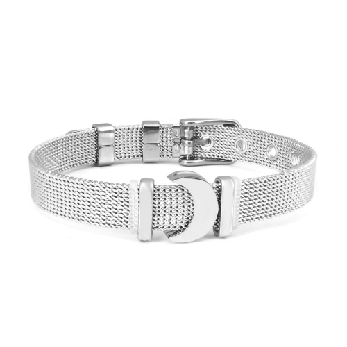 Stainless steel similar pandor*a bracelet without logo PB118A