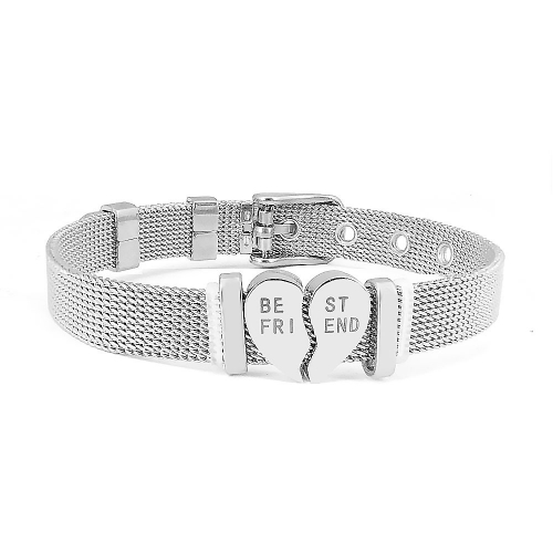 Stainless steel similar pandor*a bracelet without logo PB031A