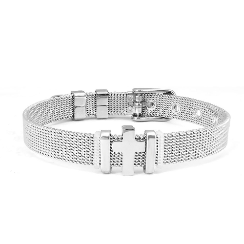 Stainless steel similar pandor*a bracelet without logo PB138A