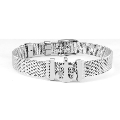 Stainless steel similar pandor*a bracelet without logo PB094A