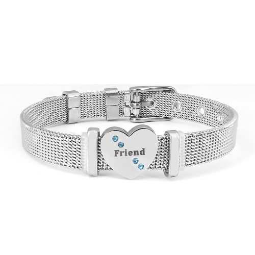 Stainless steel similar pandor*a bracelet without logo PB061A