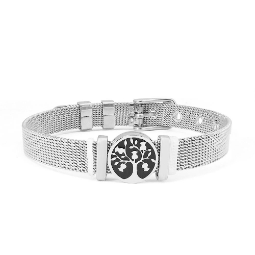 Stainless steel similar pandor*a bracelet without logo PB053A