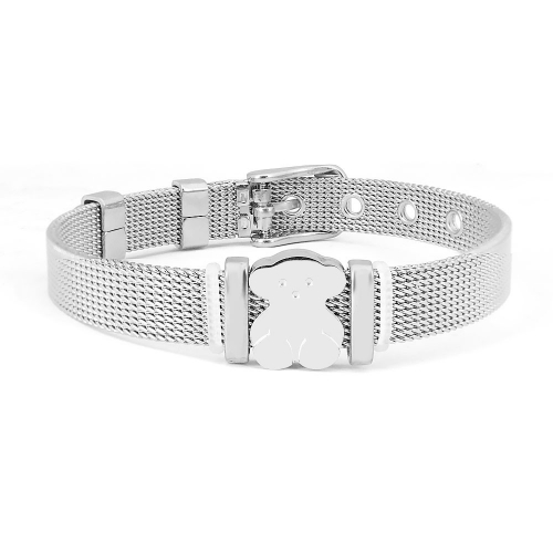 Stainless steel similar pandor*a bracelet without logo PB009A