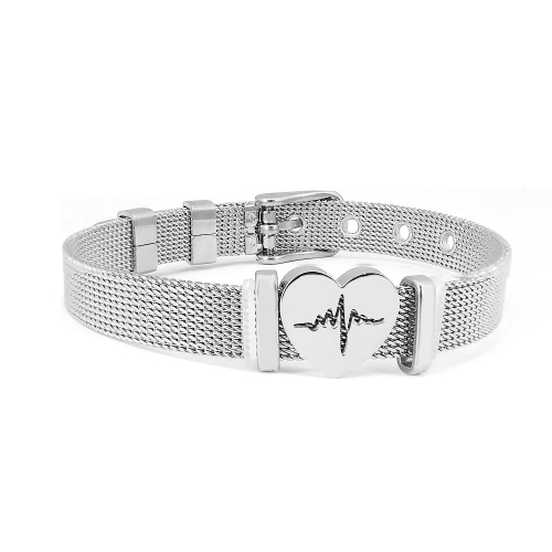 Stainless steel similar pandor*a bracelet without logo PB029A-12A