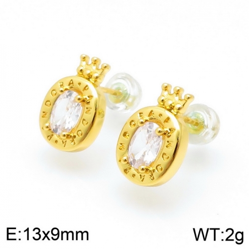 Stainless steel Pandor*a Earring ED-135G