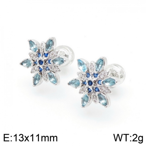 Stainless steel Pandor*a Earring ED-136S