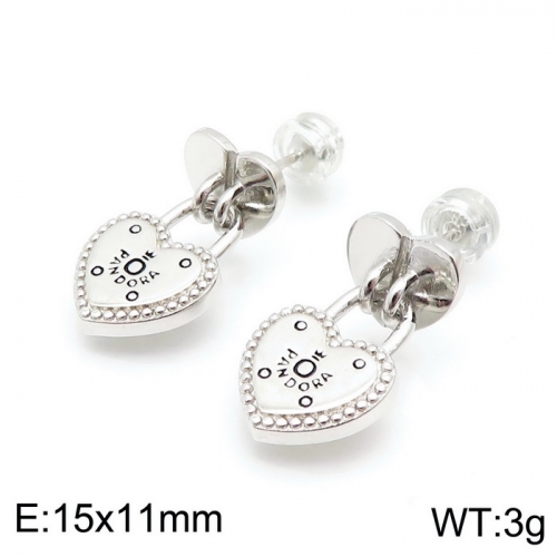 Stainless steel  Pandor*a Earring ED-141S-P14