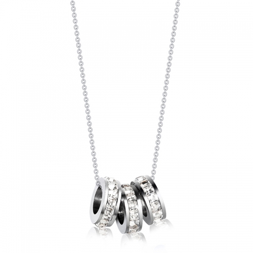 Stainless steel Brand Necklace HY210107-d47f010