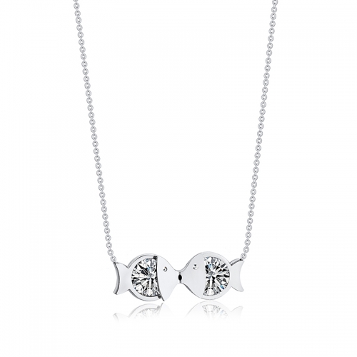 Stainless steel Brand Necklace HY210107-cb9b012