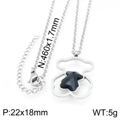 Stainless steel Tou*s Necklace XL-092S