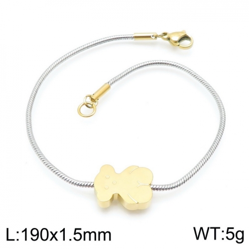 Stainless steel Tou*s Bracelet D210107-SL-107SG