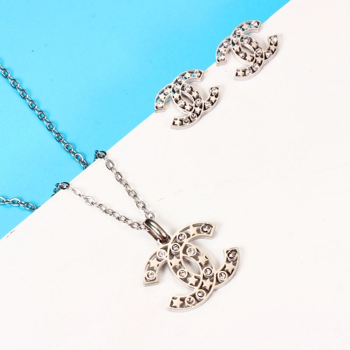 Stainless steel Brand jewelry set HY210107-fe4c018
