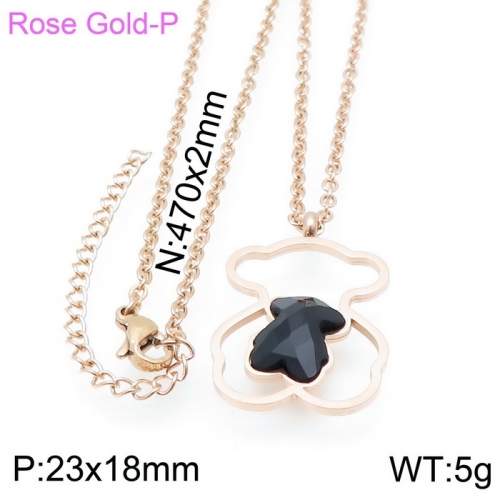 Stainless steel Tou*s Necklace XL-092R
