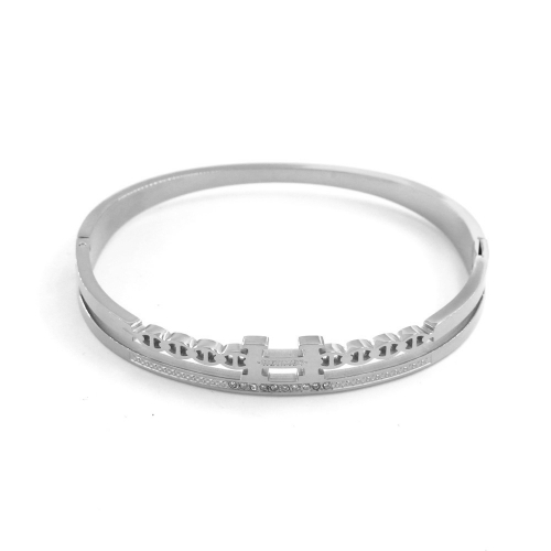 Stainless steel brand bracelet HY210123-209a-P20