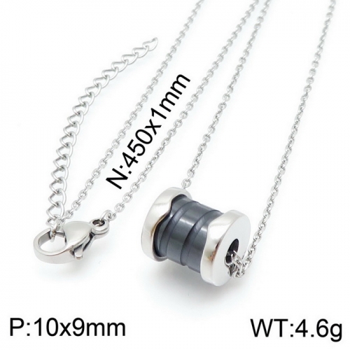 Stainless steel Necklace KN115900-KFC-13