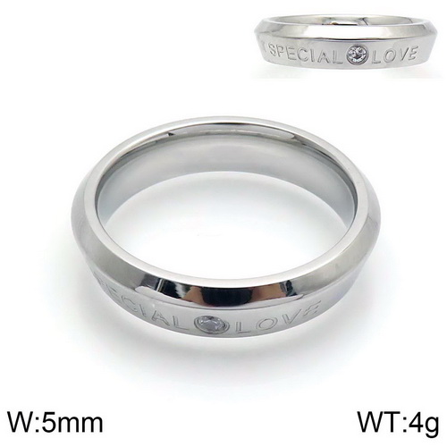 Stainless steel ring KR91695-GC-6