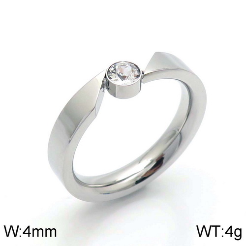 Stainless steel ring KR92021-GC-6