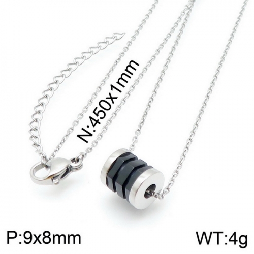 Stainless steel Necklace KN115894-KFC-12