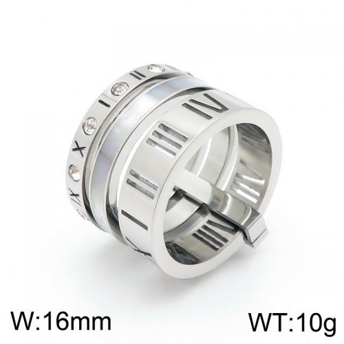 Stainless steel ring KR92464-K-21