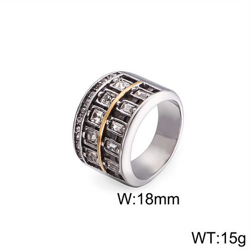 Stainless steel ring KR91351-K-21
