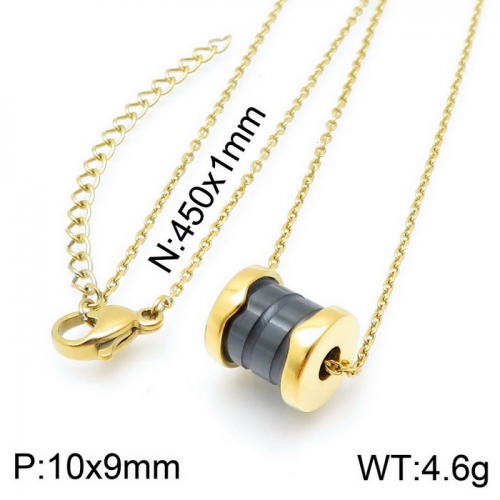 Stainless steel Necklace KN115898-KFC-16