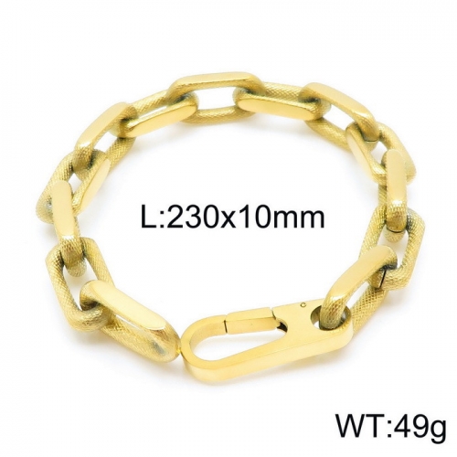 Stainless Steel Bracelet-KB144722-KFC--74