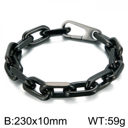 Stainless Steel Bracelet-KB140106-KFC--68