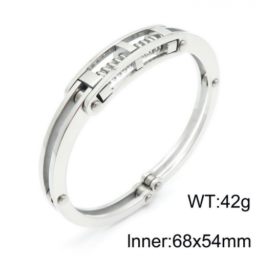 Stainless Steel Bracelet-KB144716-KFC--49