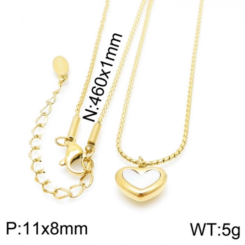 Stainless Steel Necklace-KN197169-KLX--14