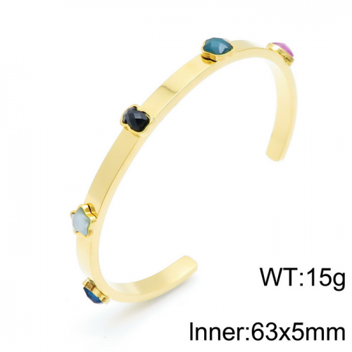 Stainless Steel Tou*s Bracelet-SL-106G-314-22