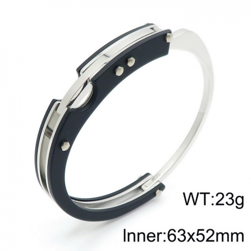 Stainless Steel Bracelet-KB144718-KFC--51